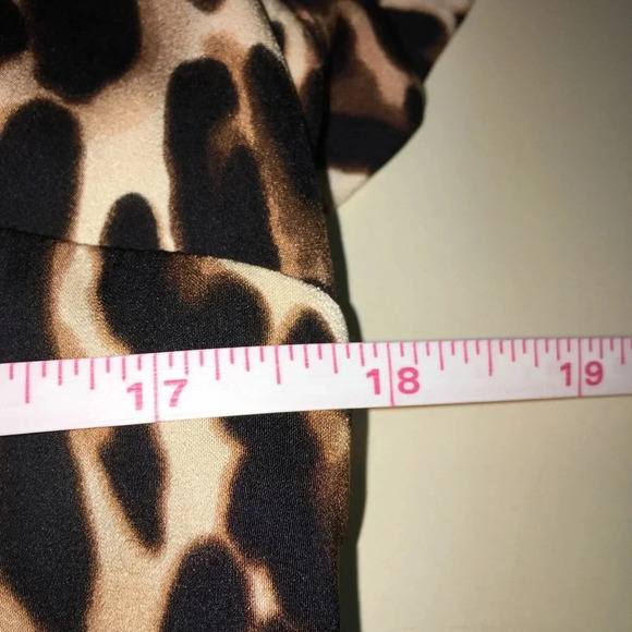 The Limited cheetah print shift dress size small - Picture 7 of 8